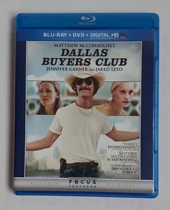 Dallas Buyers Club 2 Disc Blu-ray + DVD + Digital HD 2014 R - Picture 1 of 4