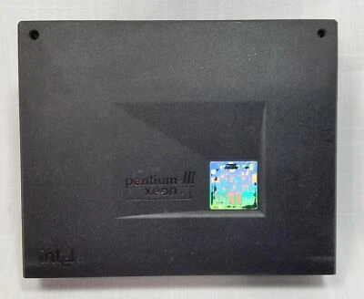 Pentium iii 3 Xeon CPU Processor 550Mhz 100MHZ Bus 512k Cache SL3LM Slot 2 - Image 1 of 4