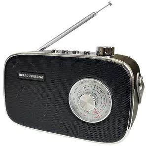 Bluetooth Speaker MP3 Player with Vintage AM FM Radio - Picture 1 of 8