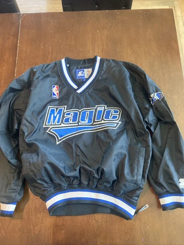 Vintage Starter Orlando Magic NBA Basketball Pullover Windbreaker Jacket Medium Cover