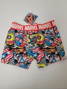 Marvel Captain America Boys Boxer Brief Size 8 - Picture 1 of 2