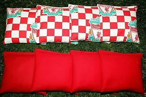 Cornhole Sitzsäcke 8er Set ACA Regulation Bags LIVERPOOL FUSSBALL - Bild 1 von 1