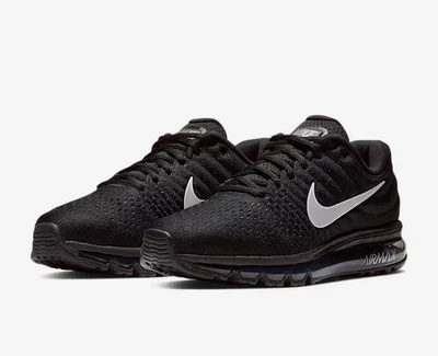 Nike Air Max 2017 Black Anthracite White Sneakers Men 849559-001 Sizes: 9-15 - image 1 of 4