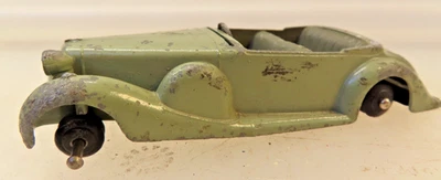 Vintage DINKY  TOYS EARLY LAGONDA OPEN TOP CAR ..* — 第 1/4 张图片