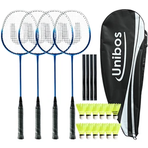 Badminton Set of 4 for Outdoor Backyard Games - Picture 1 of 6