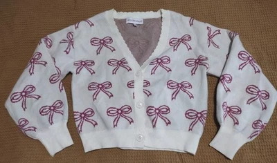 Beautiful Bow Womens Medium Cardigan  Sweater Wind & Willow EUC - Image 1 of 4