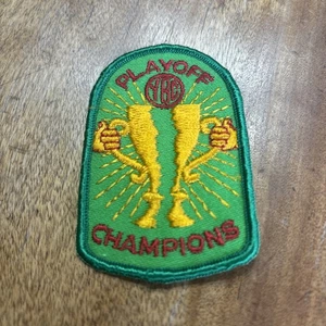 Vtg Sew On Embroidered YBC Youth Bowling Council Playoff Champions Patch - Picture 1 of 4