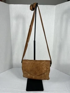 Latico Made In India Small Brown Leather Crossbody Purse Adjustable - Picture 1 of 15