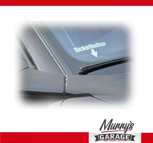 Tickethalter Aufkleber 60x120mm - innenklebend - Tuning FUN JDM DUB CAR Sticker - Picture 1 of 34