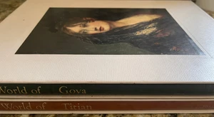 Time-Life LIBRARY OF ART 2 Hardcover with Slip Covers Titian & Goya - Imagen 1 de 1