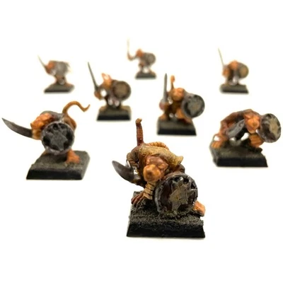 Skaven Clanrat Regiment 8 Painted Miniatures Ratfolk Rat - Image 1 of 4