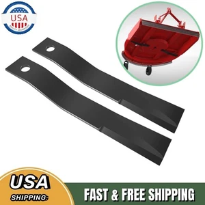 For Bush Hog Rotary Cutter Blades 7556BH SQ172 7556, 27" x3/4" Lawn Mower Blades - Picture 1 of 17