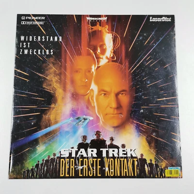 Laser Disk Disc - LD Star Trek - Der erste kontakt - 1997 Wiederstand ist zweckl - Bild 1 von 4