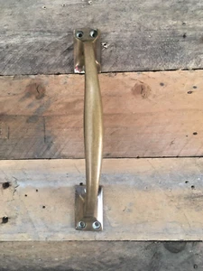 GOOD QUALITY ANTIQUE ART NOUVEAU BRONZE DOOR HANDLE DRAWER CABINET CHEST PULL - Picture 1 of 8