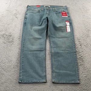 Levi Strauss Jeans Mens 34x30 Blue Signature Relaxed Fit Ultimate Flex NEW - Picture 1 of 16