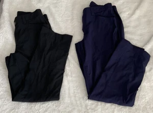 Duluth Trading Womens Convertible Cargo Hiking Pants Black & Blue 8x29 Set Of 2 - Picture 1 of 9