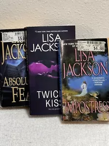 Lisa Jackson Romance Thriller Lot 3 Paperback Books - Picture 1 of 8
