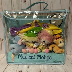 Precious Moments Luv N Care Musical Mobile Crib Set Plush Circus Hanging NOS - Picture 1 of 9