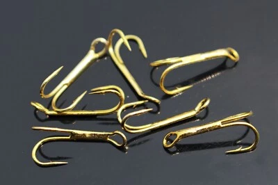20 pcs/lot Double Hook Fly Tying Strong Double Claws Salmon Fly Fishing Hooks Foto 1 de 4