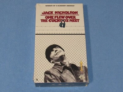 ONE FLEW OVER THE CUCKOO'S NEST (VHS, 1993) ***BRAND NEW** Jack Nicholson (1975) - Image 1 of 4