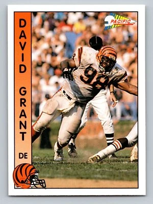 David Grant 1992 Pacific #368 Cincinnati Bengals - Image 1 of 2