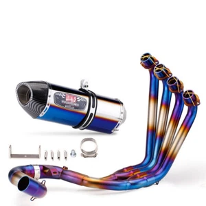 For Honda CBR650R CBR650F CB650R 2014-2022 Full Exhaust System Tips Header Pipe - Picture 1 of 7