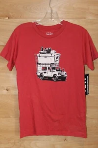 Yeti Adventure vehicle Brick Red Tee Shirt T-shirt Men’s Small New - Picture 1 of 9