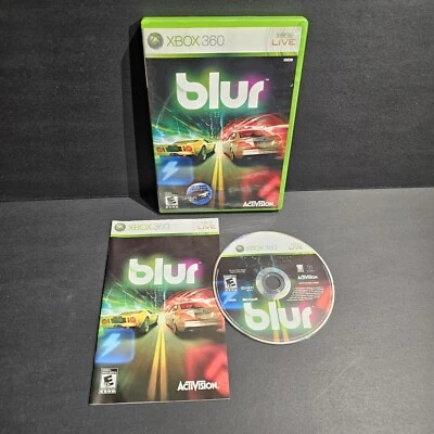 Blur (Microsoft Xbox 360, 2010) COMPLETE - TESTED - Image 1 of 4
