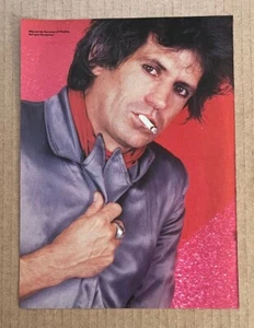 Keith Richards [The Rolling Stones] - RARE vintage magazine page - Picture 1 of 2