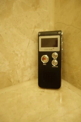 SYNiC Digital Voice Recorder Dictaphone Audio Sound Recorder - Image 1 of 4
