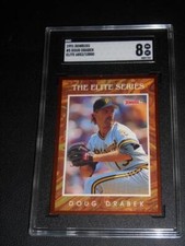 1991 Donruss Elite #5 DOUG DRABEK SP card! #d./10000! SGC 8 NM-MT+! 6852