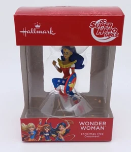 Hallmark DC Super Hero Wonder Woman adorno de Navidad NUEVO EN CAJA - Imagen 1 de 5