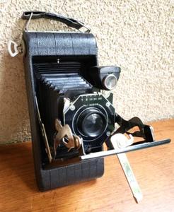 Vintage Early Pocket Kodak Folding Camera - No.1 KODON - Picture 1 of 11