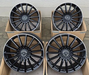 4 x Original Mercedes GLA 35 45 GLB 35 AMG 21 Zoll Alufelgen A2474012200 Neu - Bild 1 von 10