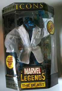 MARVEL LEGENDS ICONS 12" X-MEN BLUE BEAST ACTION FIGURE TOYBIZ NEW IN BOX - Picture 1 of 3