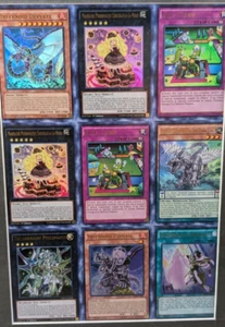 Crossed Souls Ultra Rare Madolche Infernoid Uncut Sheet 3x3 YCS YuGiOh Prize - Picture 1 of 4