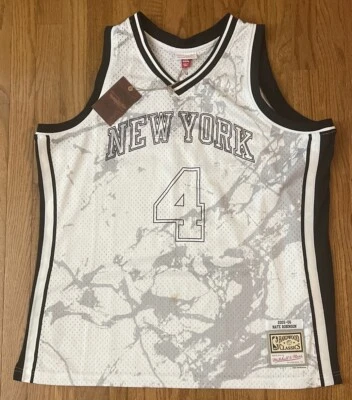 Camiseta Nate Robinson New York Knicks Mitchell & Ness Mármol Swingman Nueva con Etiquetas 2XL Foto 1 de 3