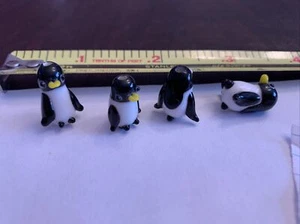 Glass Penguin Beads Jewelry Making New 25 Beads - Picture 1 of 5