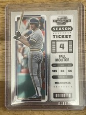 2023 Panini Chronicles Paul Molitor Season Ticket Contenders Optic #1