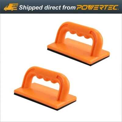 Juego de bloques de empuje de seguridad POWERTEC 71032 para carpintería, sierras de mesa, ensambladoras - 2 piezas Foto 1 de 4