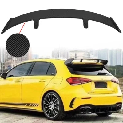 Alerón de techo estilo profesional gaviota de carbono para Mercedes Benz Clase A hatchback Foto 1 de 4