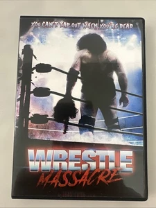Wrestlemassacre (DVD) OOP DVD Rare Horror Grindhouse Gore Movie Low  Rare - Picture 1 of 3