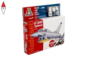 ITALERI 1/72 MODEL SET: EF-2000 TYPHOON - Foto 1 di 3