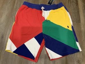 Polo Ralph Lauren Multicolor Spectre Stretch Cotton Shorts Men's Sz XL - Picture 1 of 7