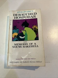 Debauched Hospodar - Guillaume Apollianaire - Holloway House - 1969 Paperback - Picture 1 of 4