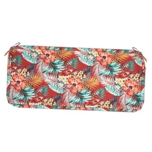 Fundas de cojín de banco de patio para 48x18x3 pulgadas (1 unidad) A Sadira Chili Haze - Imagen 1 de 8