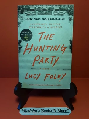 The Hunting Party Lucy Foley Thriller Paperback Morrow Press Foto 1 de 2