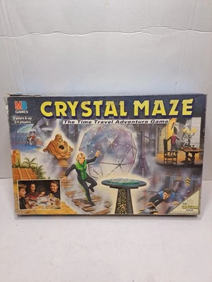 Vintage Crystal Maze 1993 The Time Travel Adventure Board Game Complete - Image 1 of 4