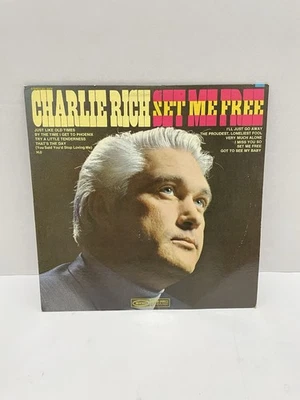 CHARLIE RICH / SET ME FREE '68 PROMO LP EPIC BN-26376 COUNTRY ROCKABILLY OG - Image 1 of 4