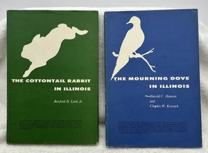 The Cottontail Rabbit Illinois and The Mourning Dove in Illinois Lot of 2 Books - Picture 1 of 12